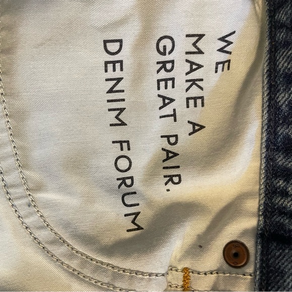 Denim Forum Size 25/ Size 0 The Edie Mini - Picture 9 of 10